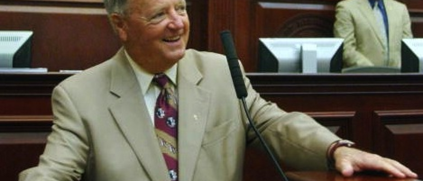 Bobby Bowden in 2007, in the Florida House of Representatives